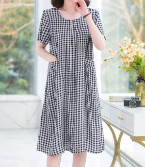 Star Dress with Pockets in Pink - Summer Collection (One Piece)