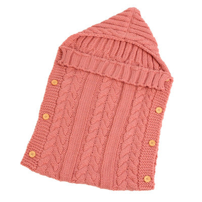 Knitted Baby Sleeping Bag