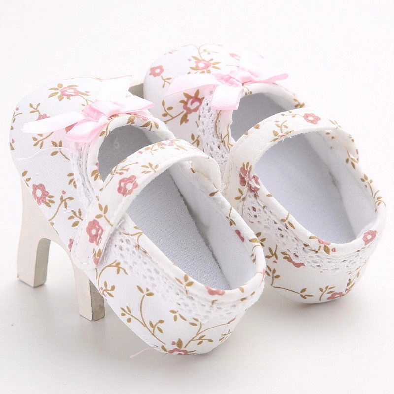 Soft Sole Princess Shoes for Baby Girls (0-1 Year)