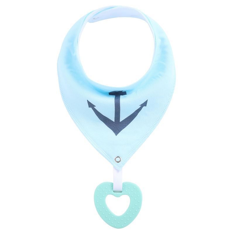 New Baby Teething Toys Cotton Bibs and Triangle Scarves