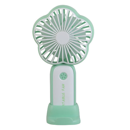 Portable Mini USB Rechargeable Handheld Fan with Light