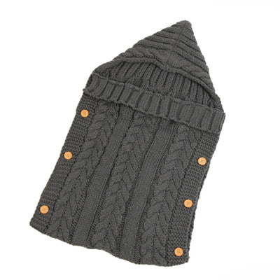 Knitted Baby Sleeping Bag