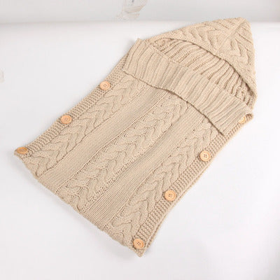 Knitted Baby Sleeping Bag