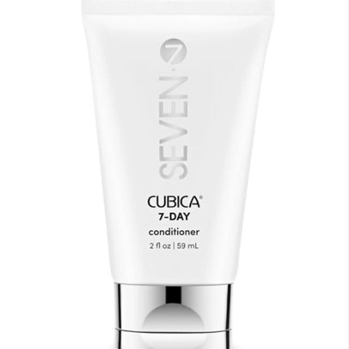 SEVEN Haircare Cubica 7-DAY Conditioner for Women + Men Detangle and Moisturize Hair Sulfate + Paraben Free Cruelty Free with Honey Shea Butter & Pro Vitamin B5 Made in USA 2 oz