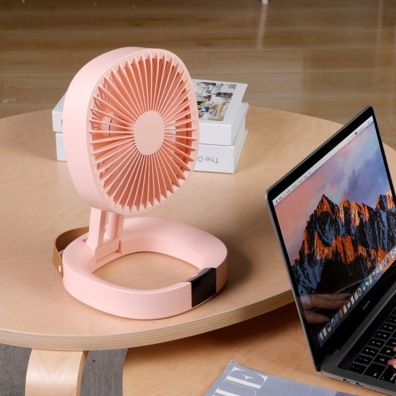 Portable USB Mini Handheld Fan - Rechargeable & Silent
