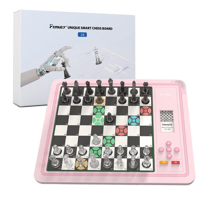 Electronic Chess Set Computer Chess Game Electronic Chess Board Game Chess Set Board Game Electronic Chess Set Game Chess Sets Games Lovers for Beginners Great Partner for Play and Practice.