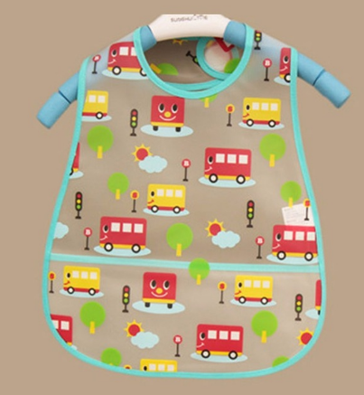 Baby Bibs and Feeding Smocks Set