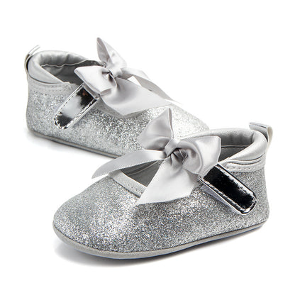 Baby Princess Shoes with Soft Non-Slip Sole (0-1 Year)