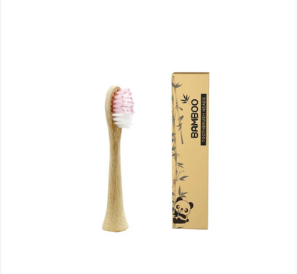 Organic Bamboo Biodegradable Electric Toothbrush Head