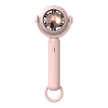 Mini Portable USB Rechargeable Handheld Fan with Base