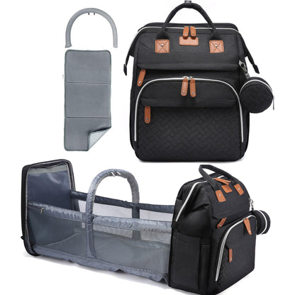 REPIG Diaper Bag Backpack with Changing Station Spacious Durable Baby Travel Bag for Moms & Dads with USB Port & Insulated Pockets Large Capacity Stylish for boys girls Essential Newborn Gear
