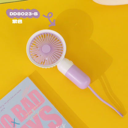 Portable USB Rechargeable Mini Handheld Fan