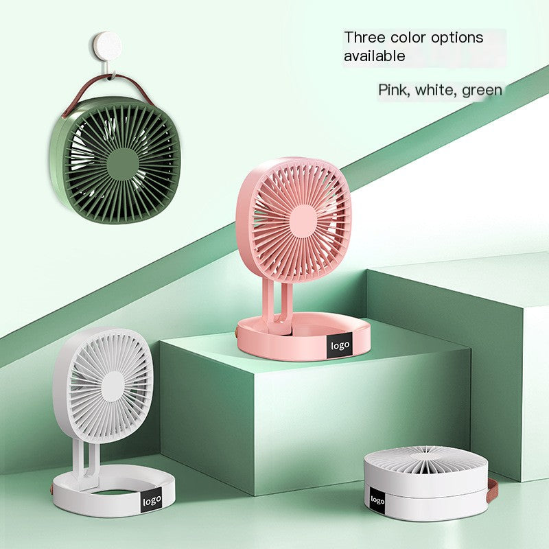 Portable USB Mini Handheld Fan - Rechargeable & Silent