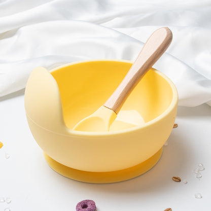 Silicone Suction Cup Baby Food Bowl Set