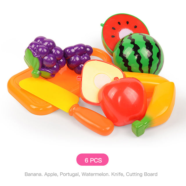 Children's Kitchen Toy Set - Vegetable and Fruit Puzzle